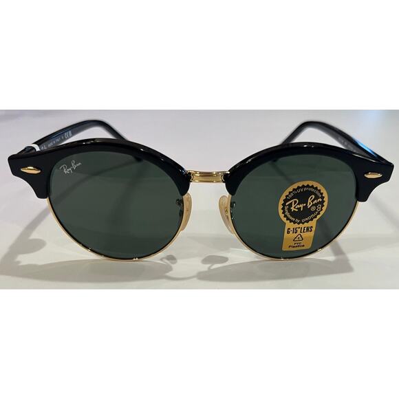 Ray-Ban Round Classic Polished Black Frames New - Picture 5 of 5